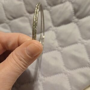 Elegant Silver Hoop Earrings